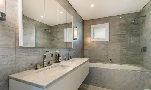 Tiled Bathroom
